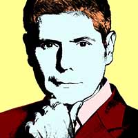 Michael Marx im Warhol-Stil