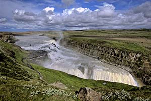 Gullfoss - der goldene Wasserfall