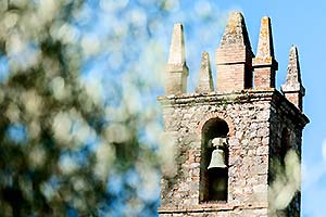Kirchturm in der Toskana