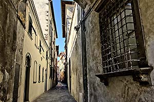 Blick in Strassengasse