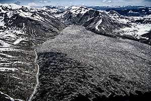 Mount St. Helen nach Vulkanausbruch