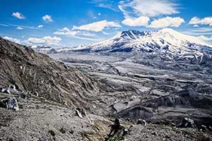 Mount St. Helen nach Vulkanausbruch