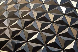 Dachstruktur im Epcot Center