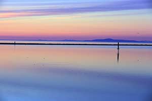 Sonnenuntergang am Sund