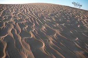 Sanddüne im Tal des Todes